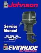 125HP 1990 125WTPLC Evinrude outboard motor Service Manual