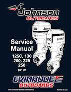 125HP 1996 125WTPLU Johnson/Evinrude outboard motor Service Manual