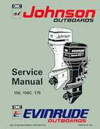 150HP 1993 150WTLET Johnson/Evinrude outboard motor Service Manual