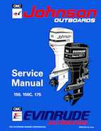 150HP 1994 J150EXAR Johnson outboard motor Service Manual