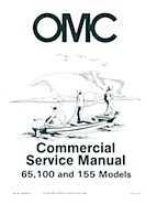 100HP 1985 J100WMLCR Johnson outboard motor Service Manual