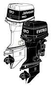 115HP 1994 E115TXAR Evinrude outboard motor Service Manual