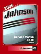 2006 Johnson SD 3.5 HP 2 Stroke Outboard Service Repair Manual, P/N 5006562