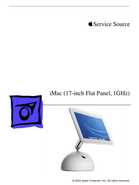 iMac 17 inch 1GHz service manual
