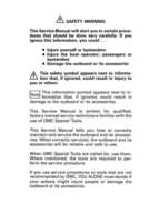 1992 Johnson Evinrude EN Electric Outboards Service Manual, P/N 508140