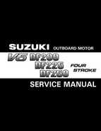 Suzuki DF200/DF225/DF250 V6 4-Stroke Outboards Service Manual